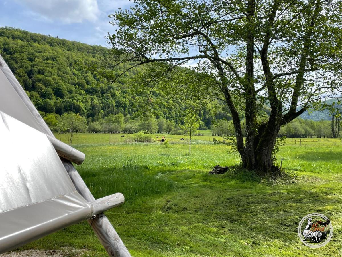 Villa Parc animalier du Hérisson à Doucier Extérieur photo