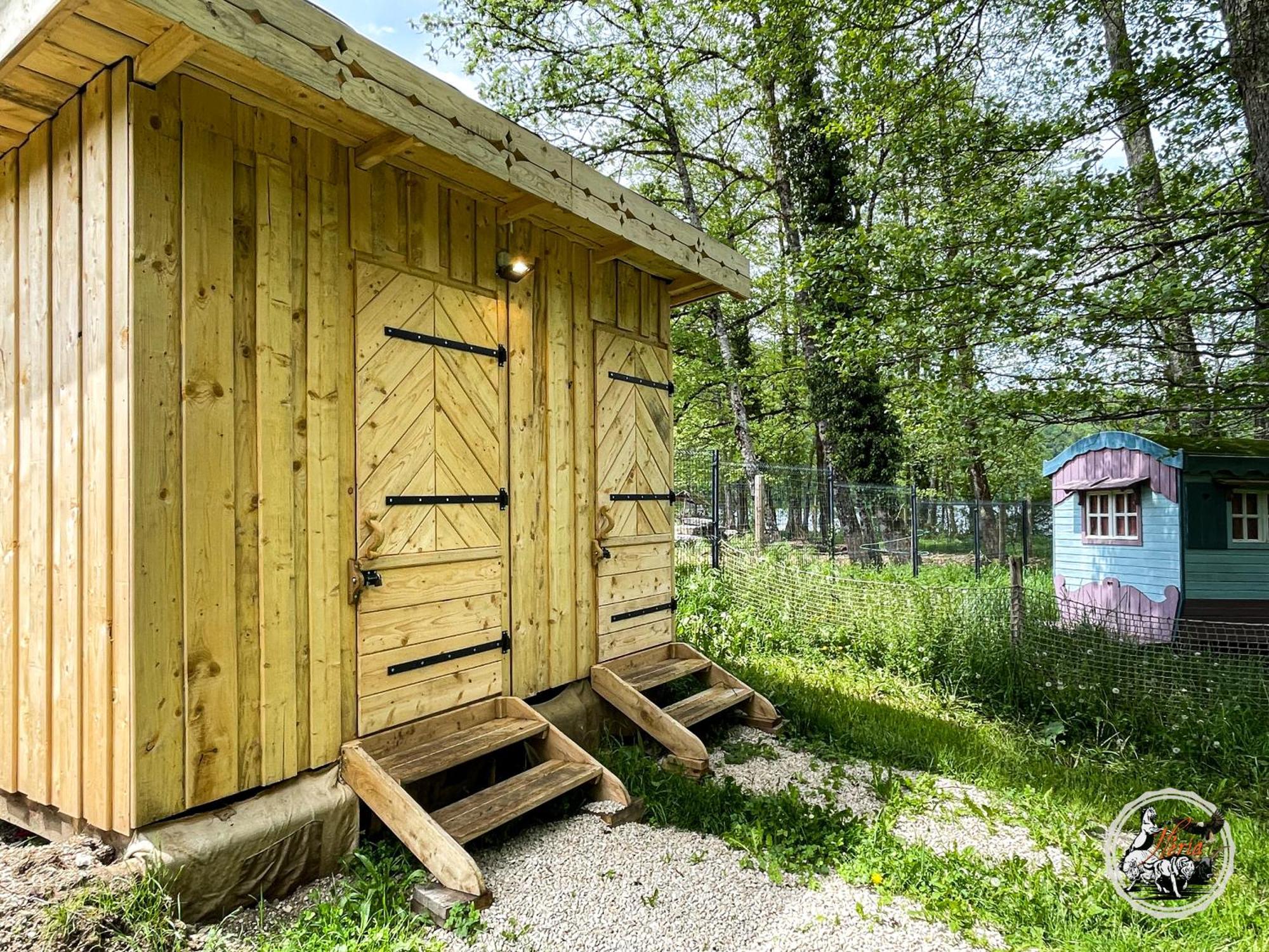 Villa Parc animalier du Hérisson à Doucier Chambre photo